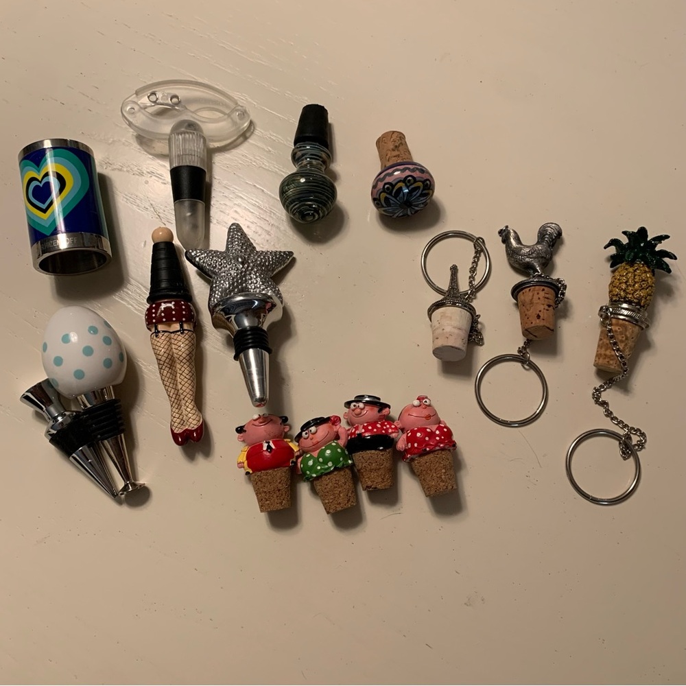 BUNDLE Assorted Wine Bottle Stoppers